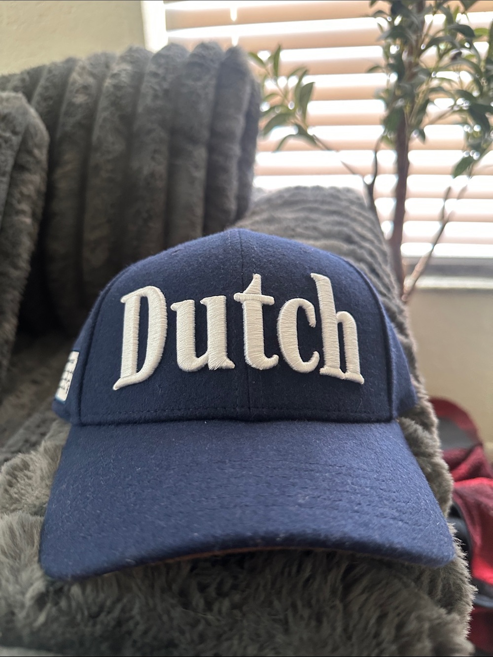 Dutch Bros Navy Blue 'Dutch' Embroidered Cap